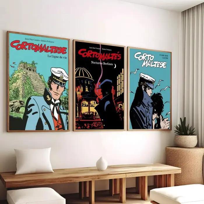 Affiche classique C-Corto MalteseS