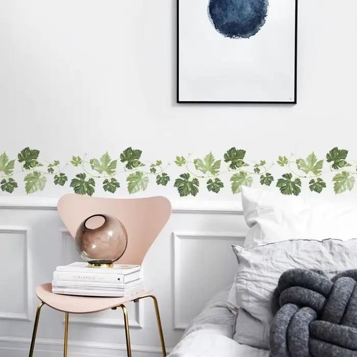 Autocollants muraux auto-adhésifs pour décoration de maison