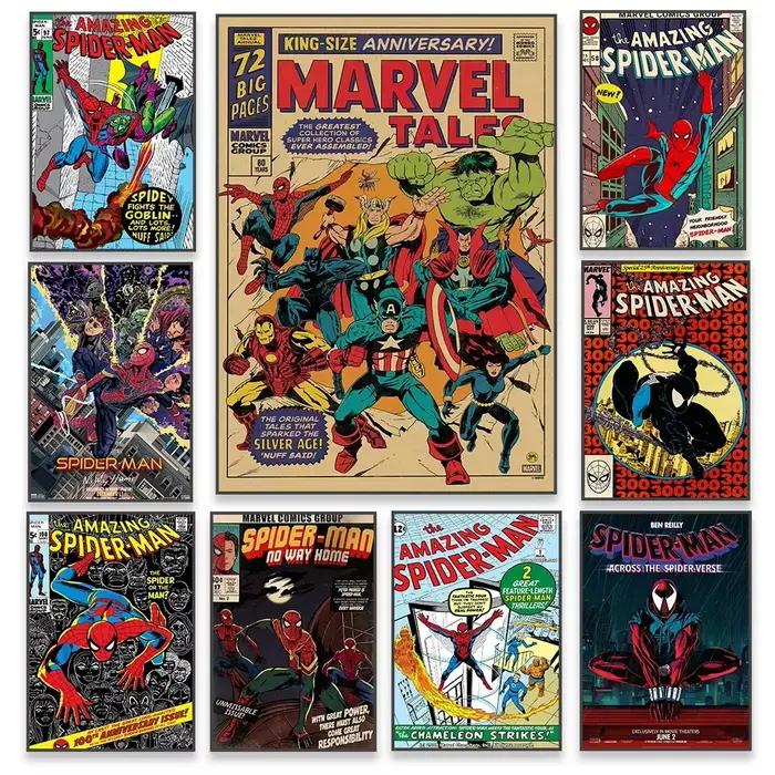 Affiche classique Marvel