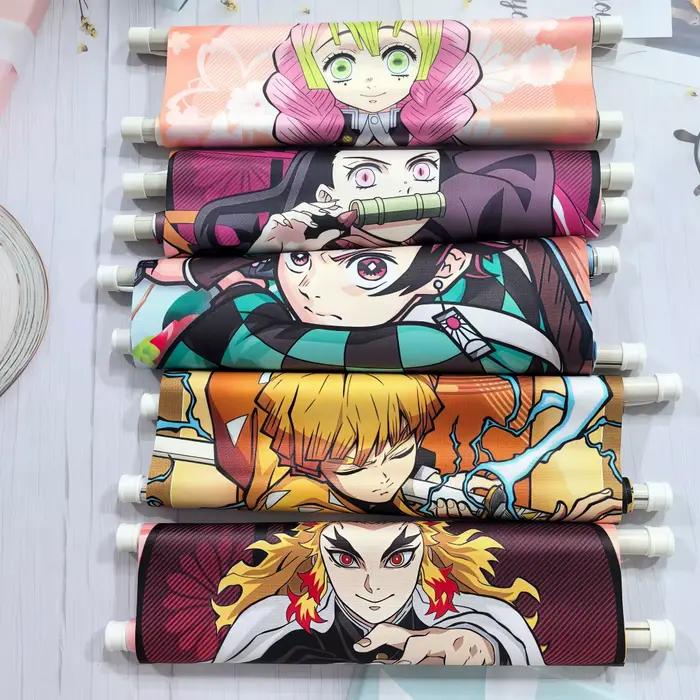 Affiche Anime Murale Nezuko Kamado – Cadeau Idéal pour les Fans de Demon Slayer – Décoration de Papeterie