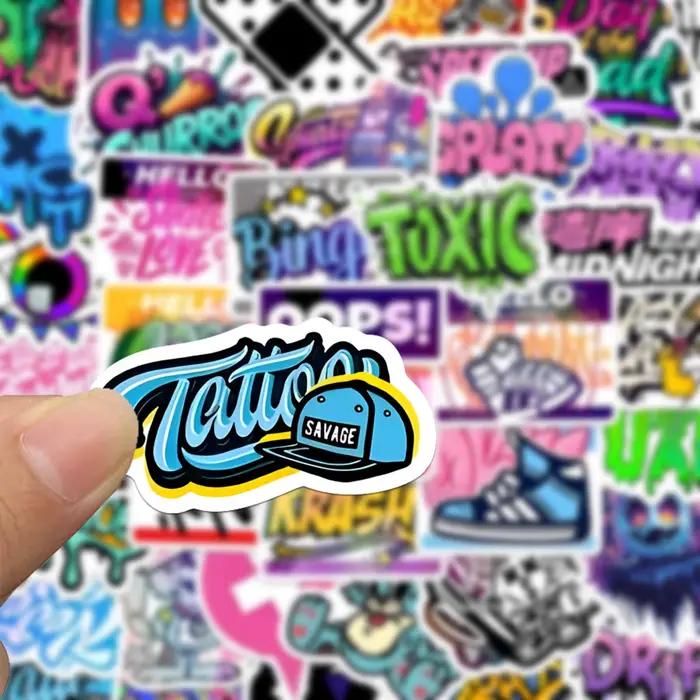 50 autocollants Street Art