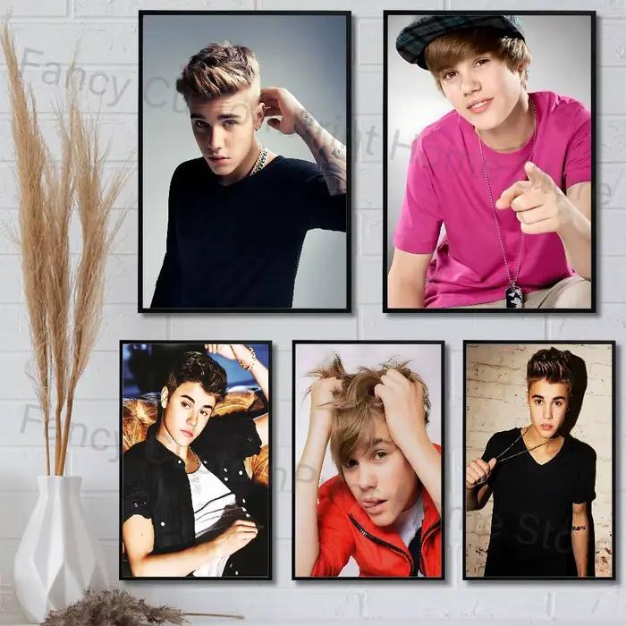 Baby Cool J-Justin B-Bieber Swag Poster – autocollant mural imperméable HD