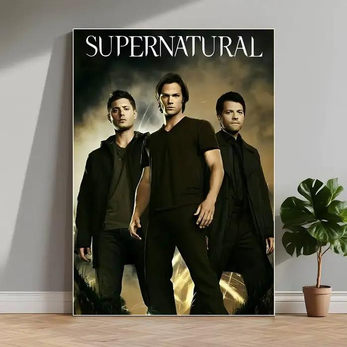 Affiche nordique de film surnaturel HD