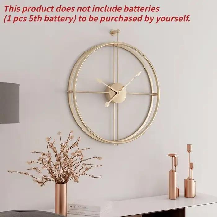 50/60cm horloge murale Design moderne grandes horloges muettes mur décor à la maison montres numériques circulaires
