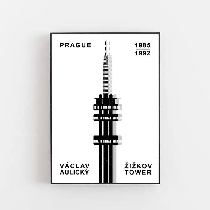 Affiches architecturales Bauhaus Ludwig Mies Van Der Rohe