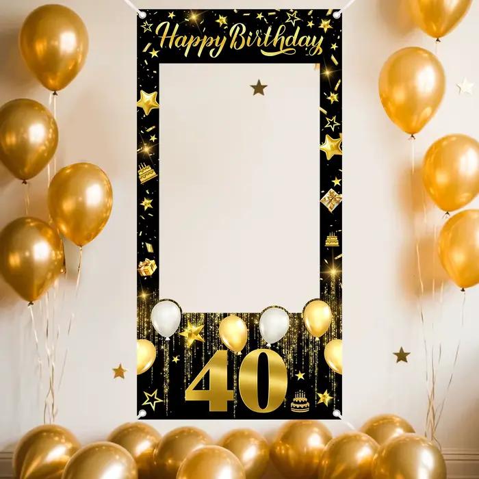 Cadre photo et accessoires de photomaton pour anniversaires 30