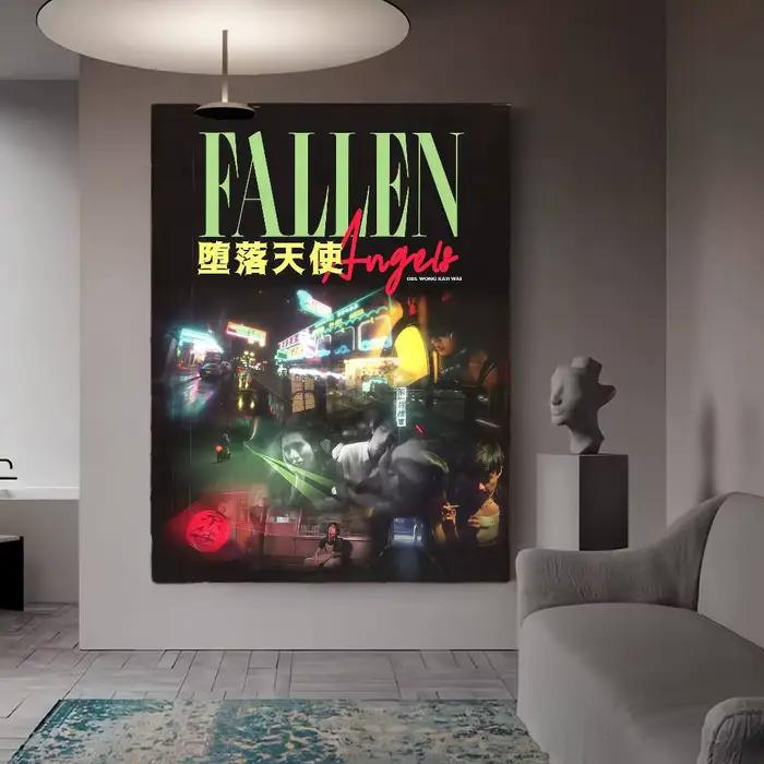 Affiche murale sur toile rétro Fallen Angels 1995