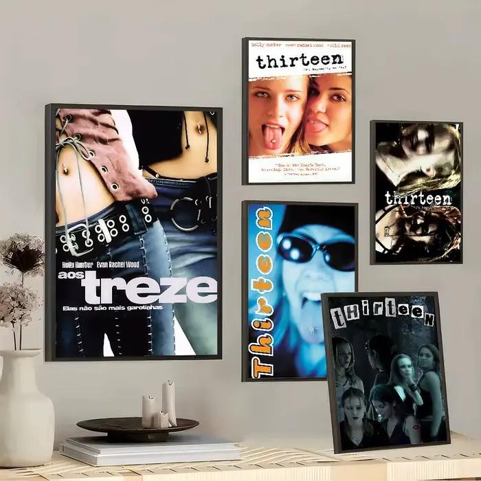 Affiches autocollantes de Film de treize