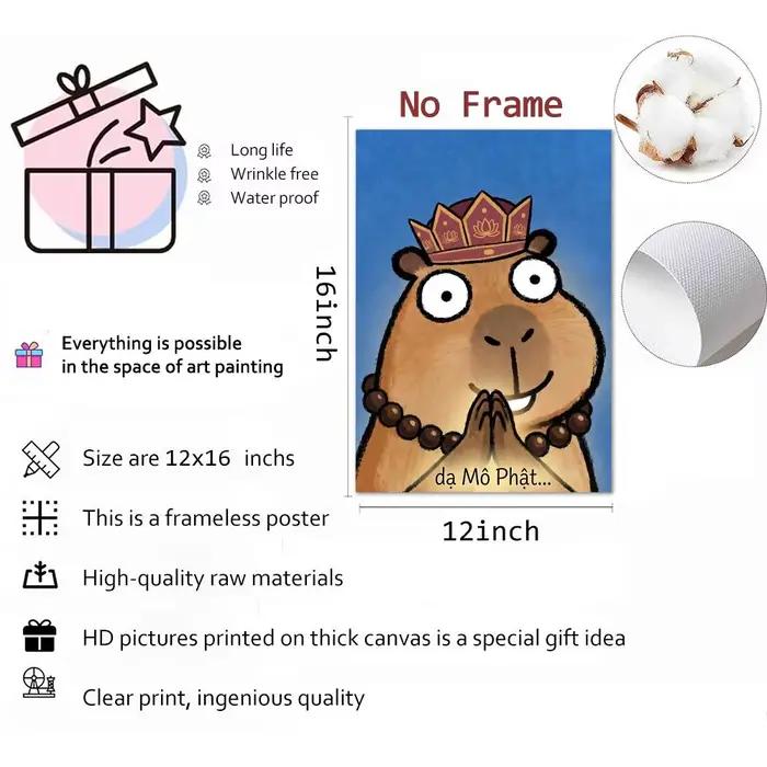 Peinture de dessin animé Kicapara simple et mignonne