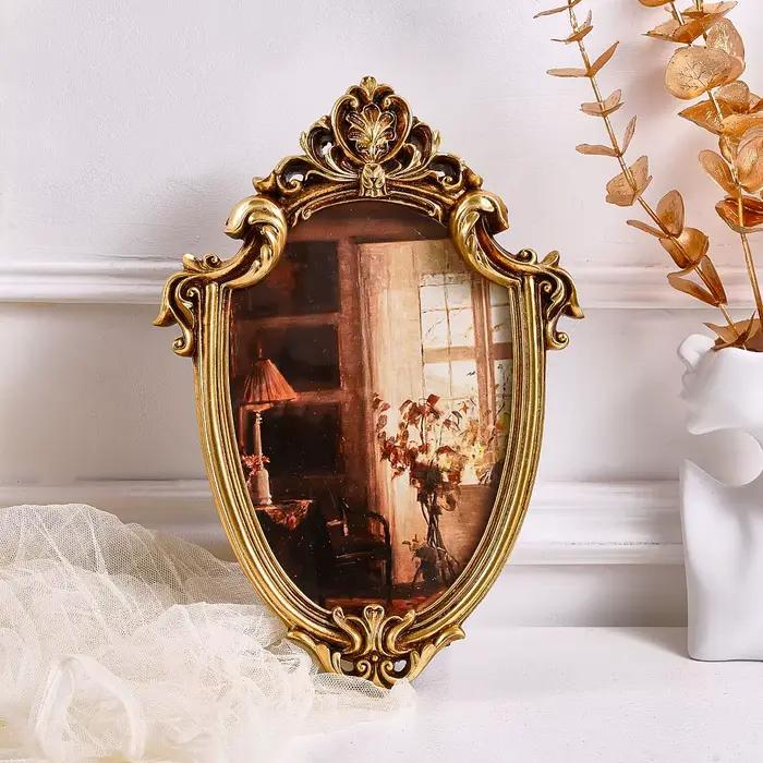 1 pièce, cadre photo décoratif à motif de dentelle classique européen