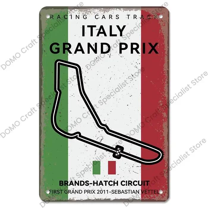 Affiche de Circuit de course F1