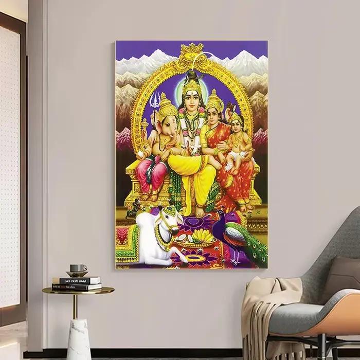 Peinture sur toile Ganesha