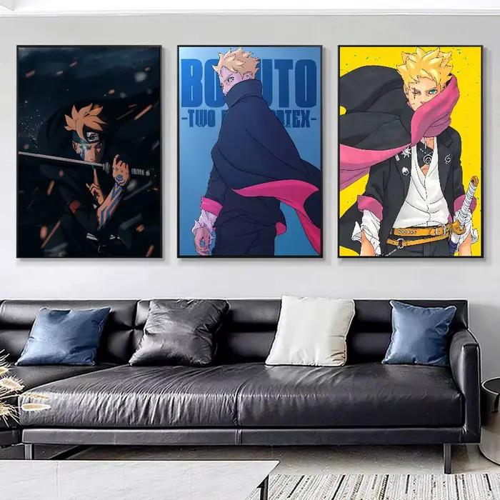 Affiches de personnages d'anime U-Uzumaki Boruto