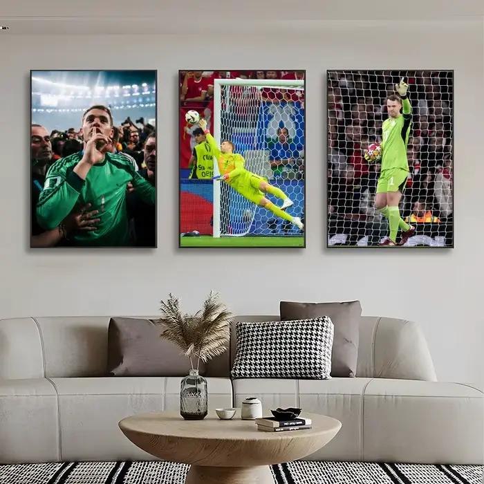 Affiche de l'étoile du football Manuel Neuer