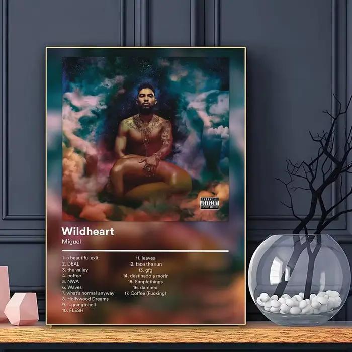 Affiche du célèbre rappeur M-Miguel