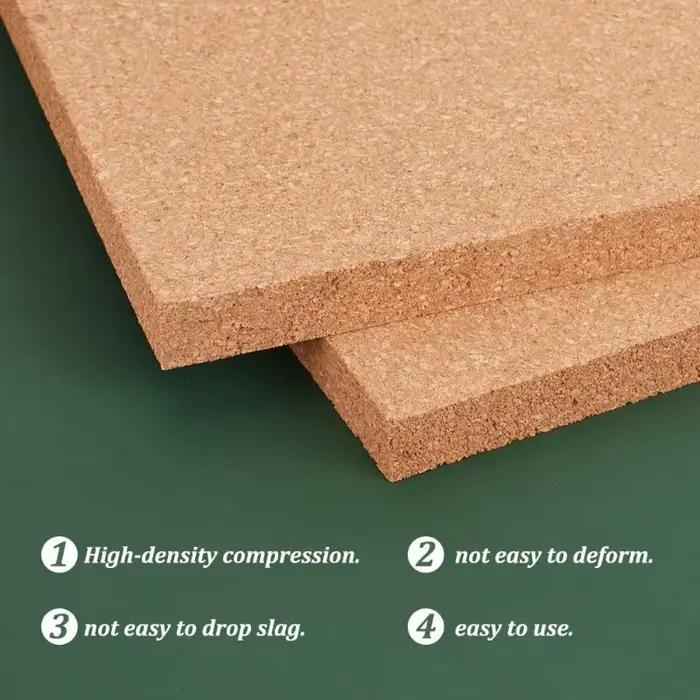 Carreaux de liège carrés pour la décoration murale