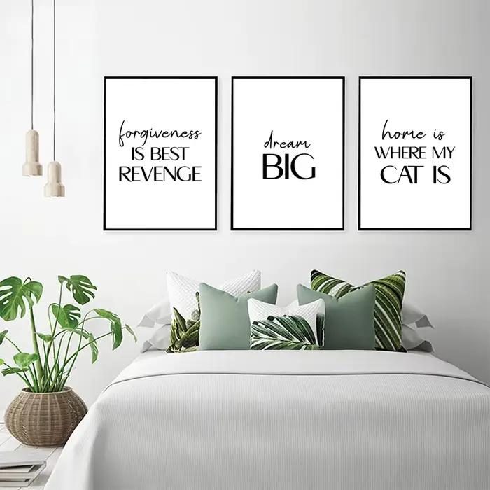 Affiches de citations inspirantes nordiques