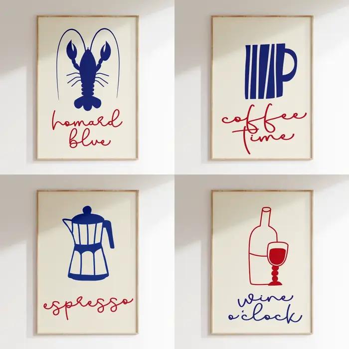 Impression d'art mural minimaliste moderne
