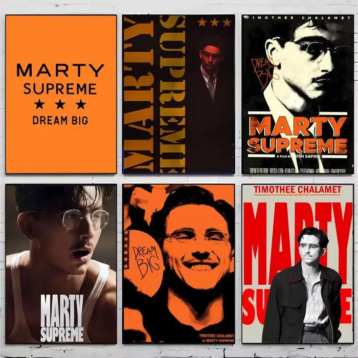 Affiche de style film Cool Urban M-Marty Supreme