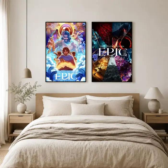 Affiche musicale épicée