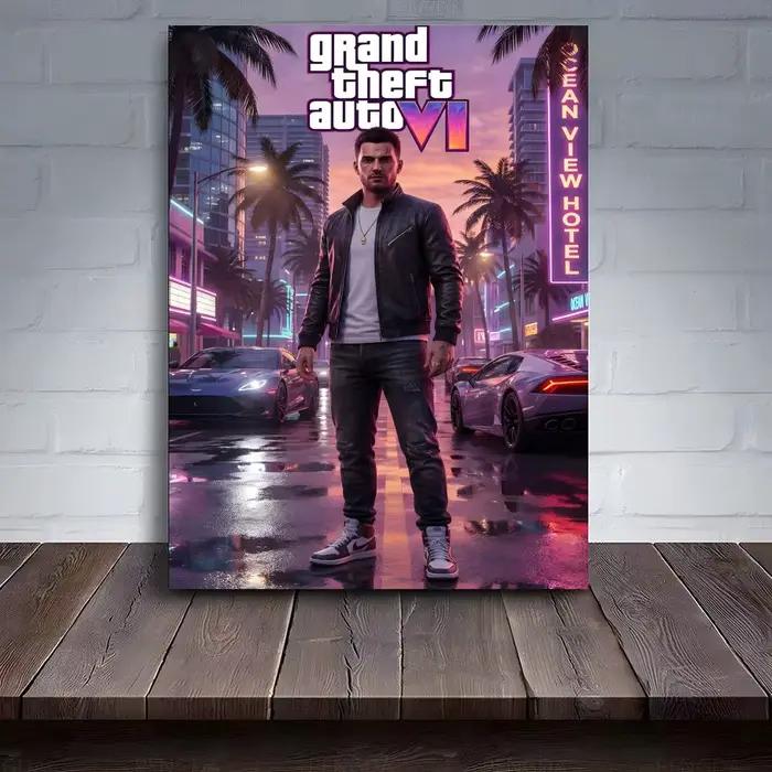 Affiche de jeu populaire G-Gta 6 pour PC