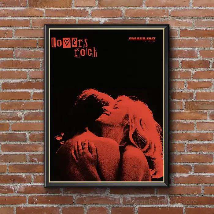 Affiches de fille TV rétro en papier Kraft, imprimés d'amoureux Rock Vintage, peinture artistique murale, étude, décoration de salon de maison, photo