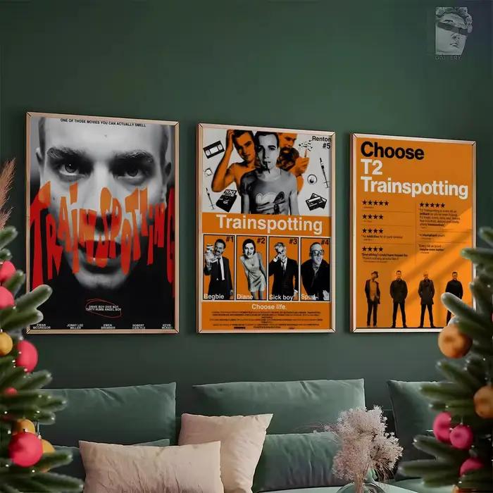Trainspotting – affiche de film classique HD en PVC