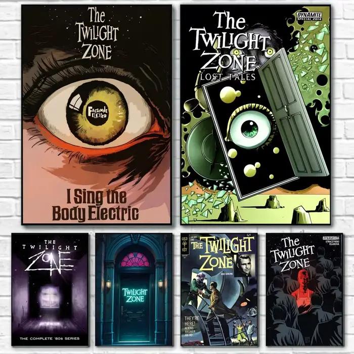 Affiche de science-fiction TV Drama T-The Twilight Zone