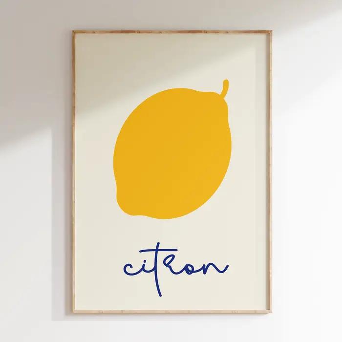 Impression d'art mural minimaliste moderne