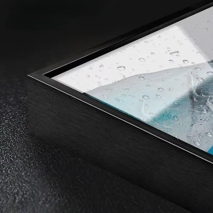 Cadre décoratif en alliage d'aluminium pour photo
