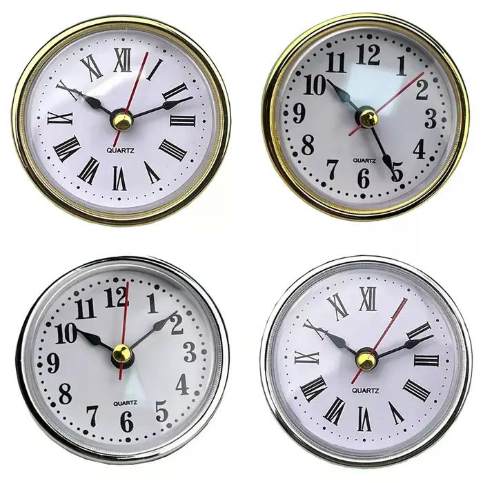 Horloge artisanale à mouvement à quartz