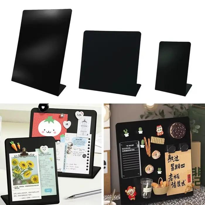 Tableau magnétique en métal pour messages et notes