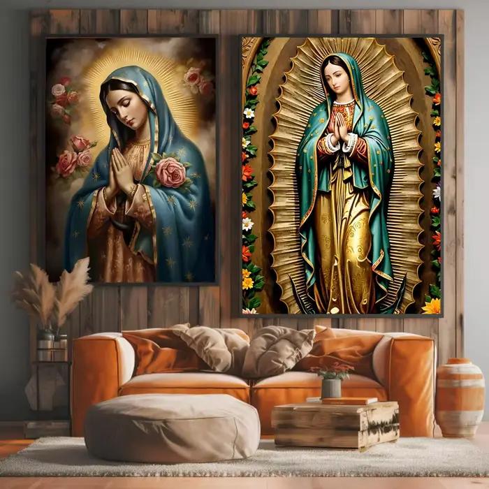 Peinture de la Vierge de Guadalupe