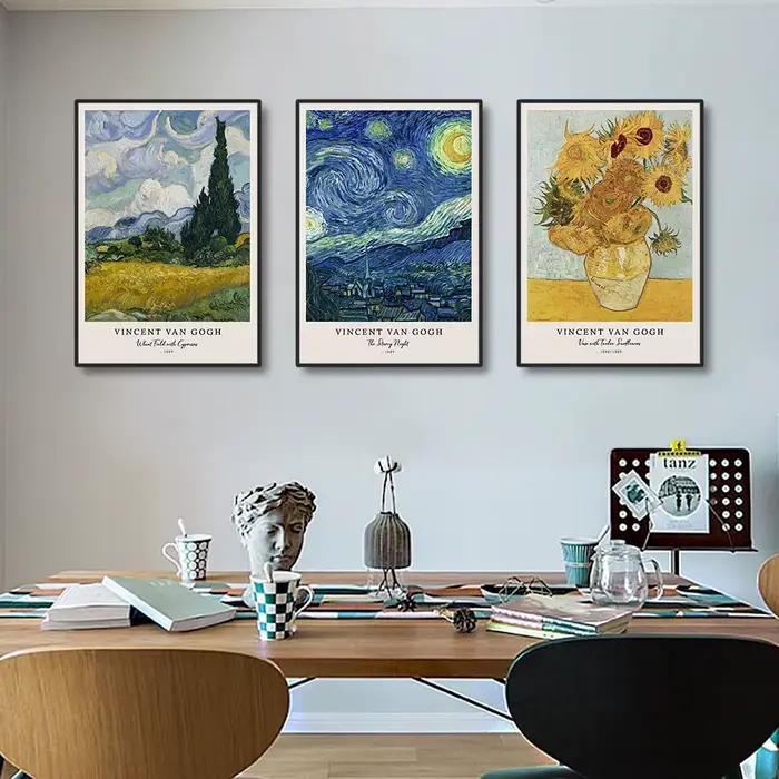 Affiches de peinture sur toile de Vincent Van Gogh
