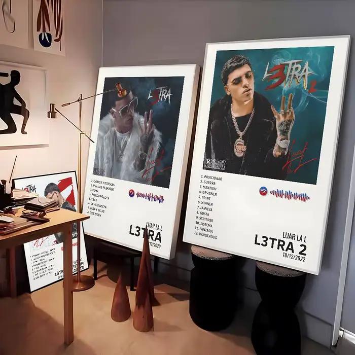 Affiche de rappeur de musique populaire