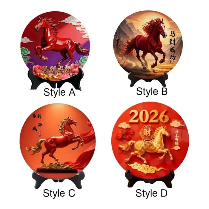 Peintures décoratives de l'année du cheval