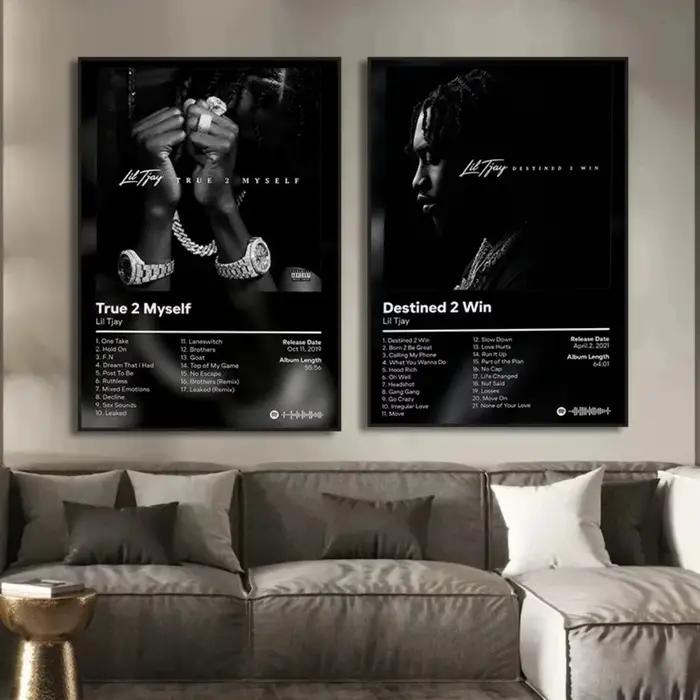 Lil Tjay Posters, New Music Album