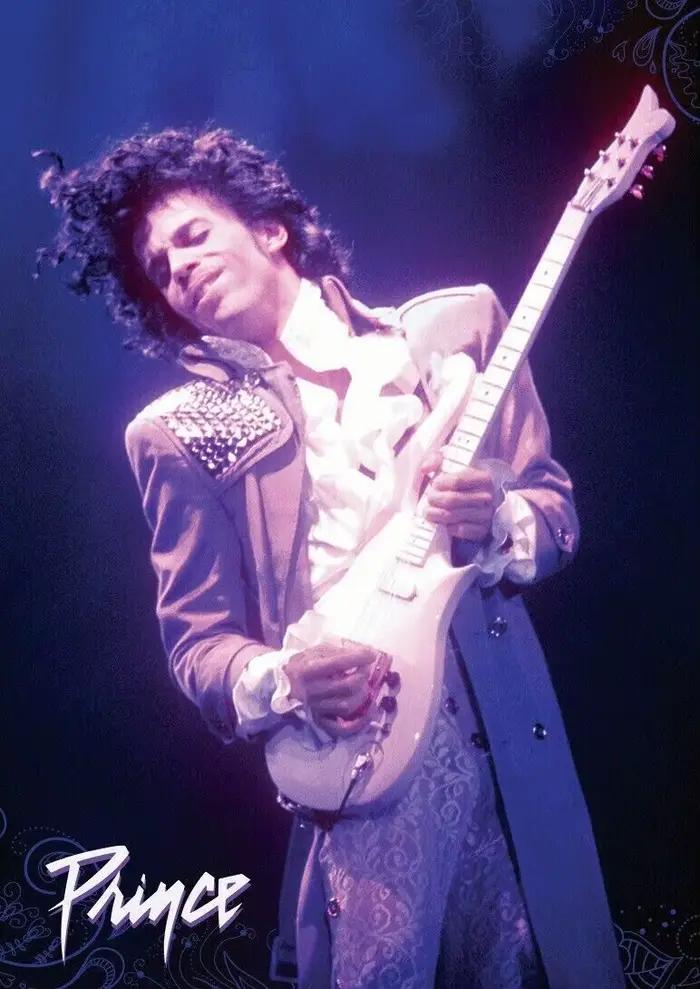 ThéCE PURPLE RAIN Film POSTER SILK Poster