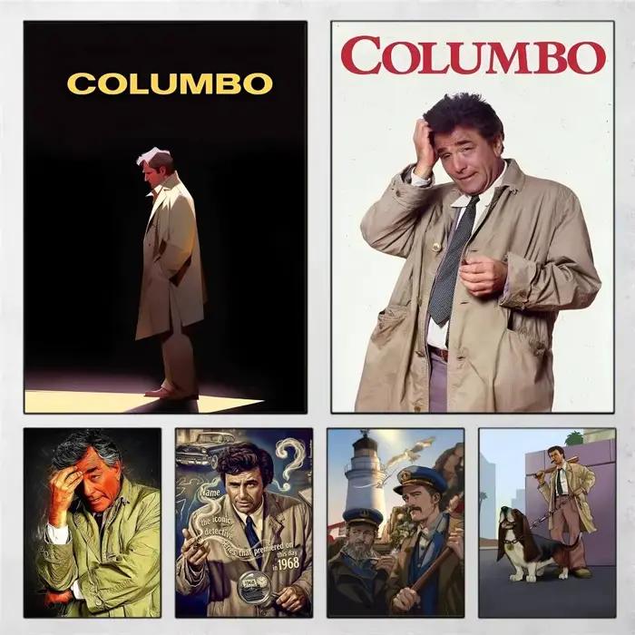 Affiche autocollante de films classiques C-Columbo