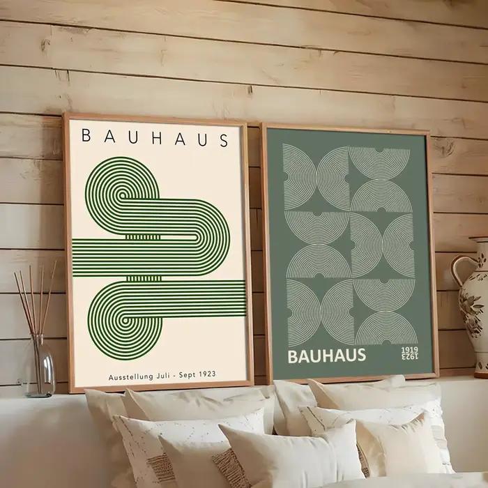 Bauhaus – affiche murale moderne en PVC