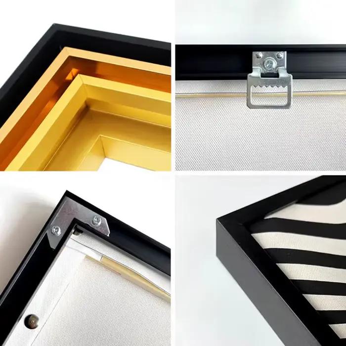Cadre décoratif en alliage d'aluminium pour photo