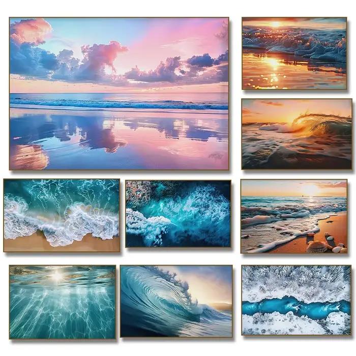 Affiche de paysage naturel nordique