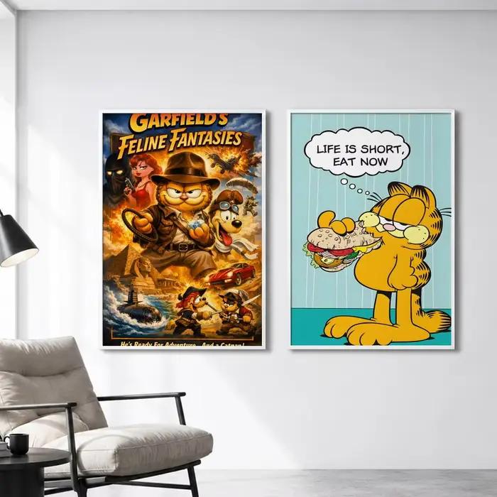 Affiche de bande dessinée G-Garfield the C-Cat