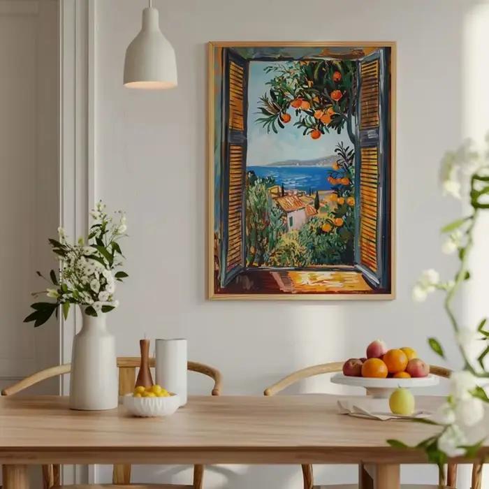Fenêtre ouverte Henri Matisse Print