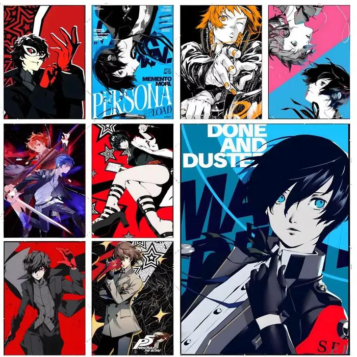 Affiche de la série de jeux Persona