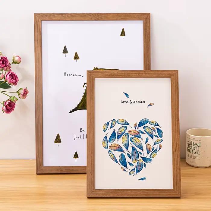 Cadre Photo MDF 30x40cm 21x30cm 15x20cm A4 A8 cadres