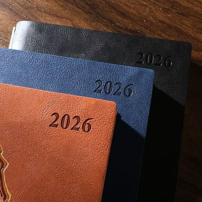 Bloc-notes avec calendrier 365 jours par jour 2026