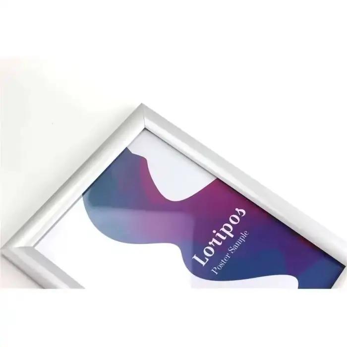 Cadre d'affiche en alliage d'aluminium A3, 1 pièce, avec cadre ouvert