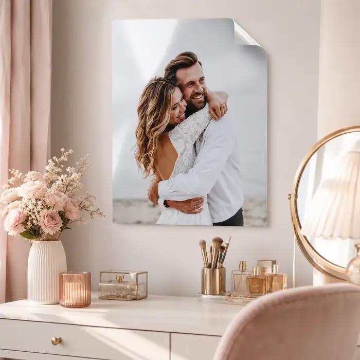 Impression d'affiches autocollantes personnalisées — Disponibles en différentes tailles