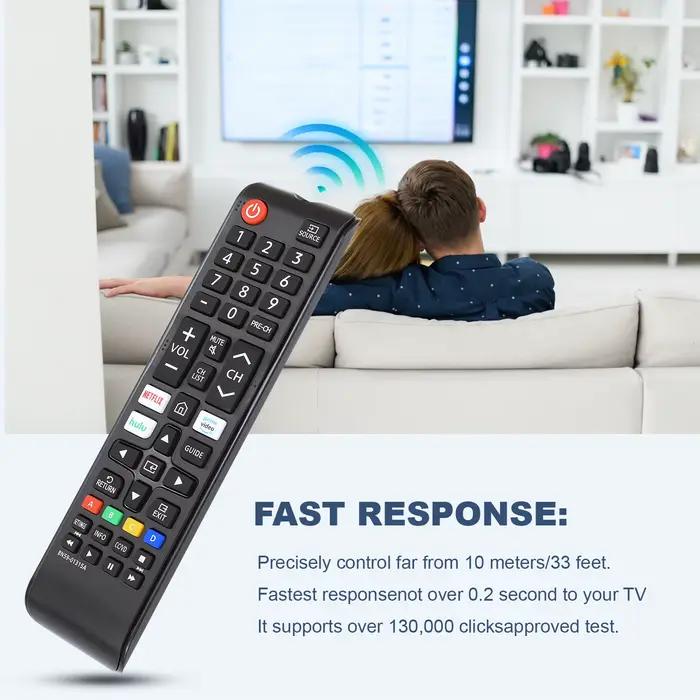 Télécommande universelle pour tous les téléviseurs Samsung, remplacement compatible pour tous les modèles de téléviseurs intelligents Samsung, LED, LCD, HDTV, 3D